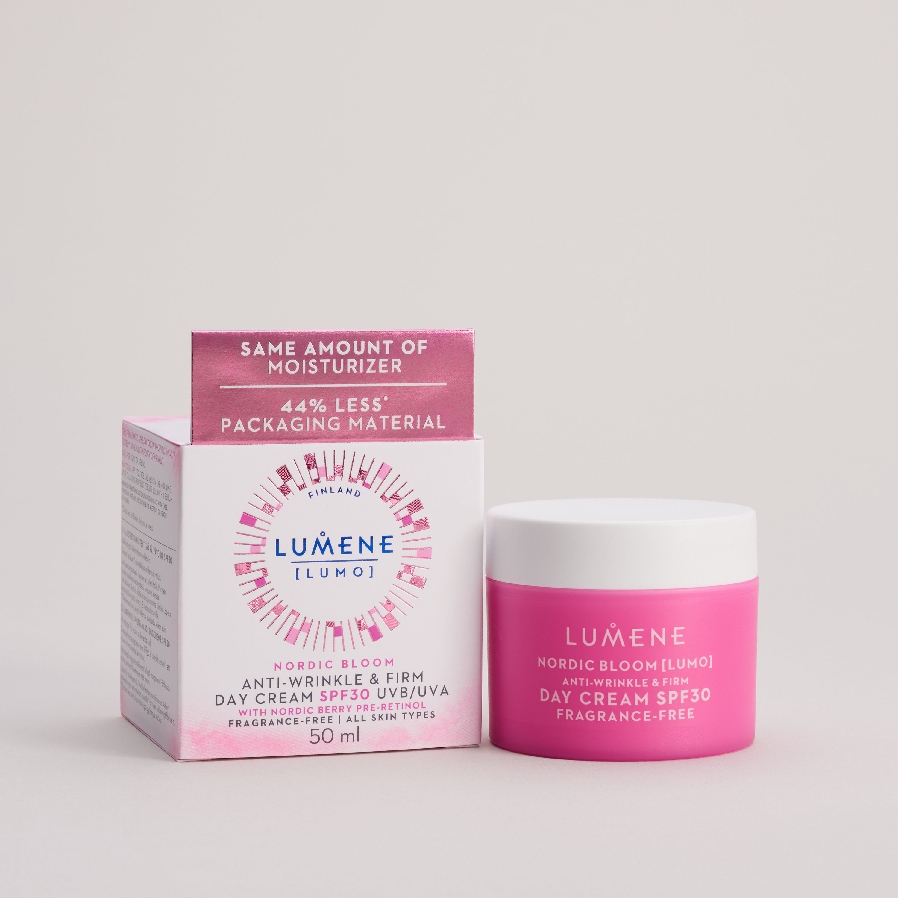 Anti-wrinkle & Firm Day Cream SPF30 Fragrance-free – Lumene FI